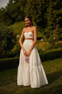 Alamour The Label DRESSES Dinara Set - White