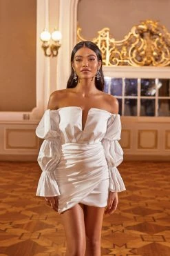 Alamour The Label COCKTAIL Celo Dress - White