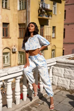 Alamour The Label Hailey T-Shirt - Sky Blue 9 Alamour The Label Hailey T-Shirt - Sky Blue