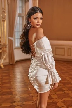 Alamour The Label COCKTAIL Celo Dress - White