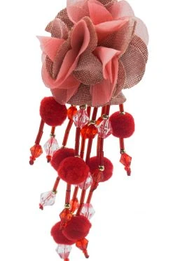 Alamour The Label Shailee Multicoloured Flower Drop Earrings NEW ARRIVALS