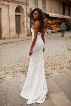 Alamour Made-To-Order Ramira - White PROM & FORMAL