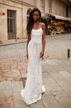 Alamour Made-To-Order Ramira - White PROM & FORMAL