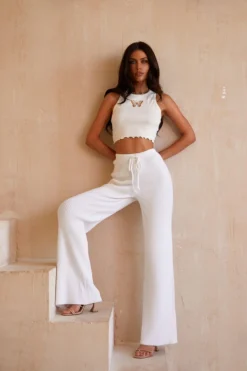 Alamour The Label Alexa Pants - White