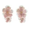 Alamour The Label Stella Baby Pink Flower Studs