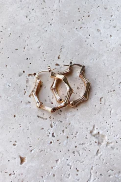 Alamour The Label Farah Gold Hoop Earrings