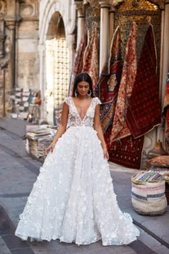 Alamour Made-To-Order A-Line Gowns Derya Gown