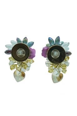 Alamour The Label Marta Multicolored Heart Earrings NEW ARRIVALS