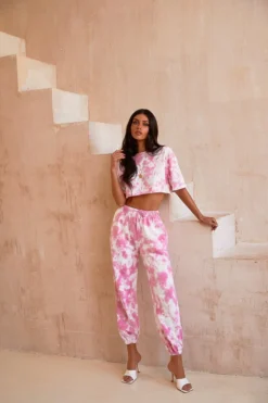 Alamour The Label Cara Joggers - Pink Lounge Sets