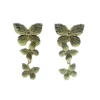 Alamour The Label Lolita Gold Butterfly Drop Earrings