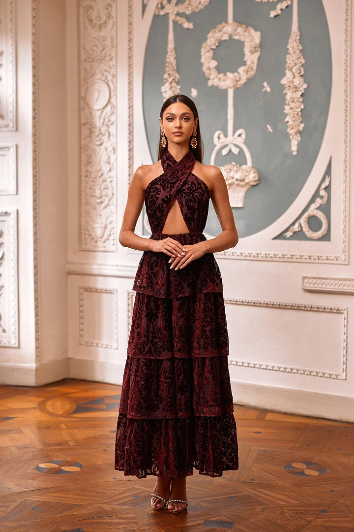 Alamour The Label Camilla - Burgundy NEW ARRIVALS Alamour The Label Camilla - Burgundy NEW ARRIVALS