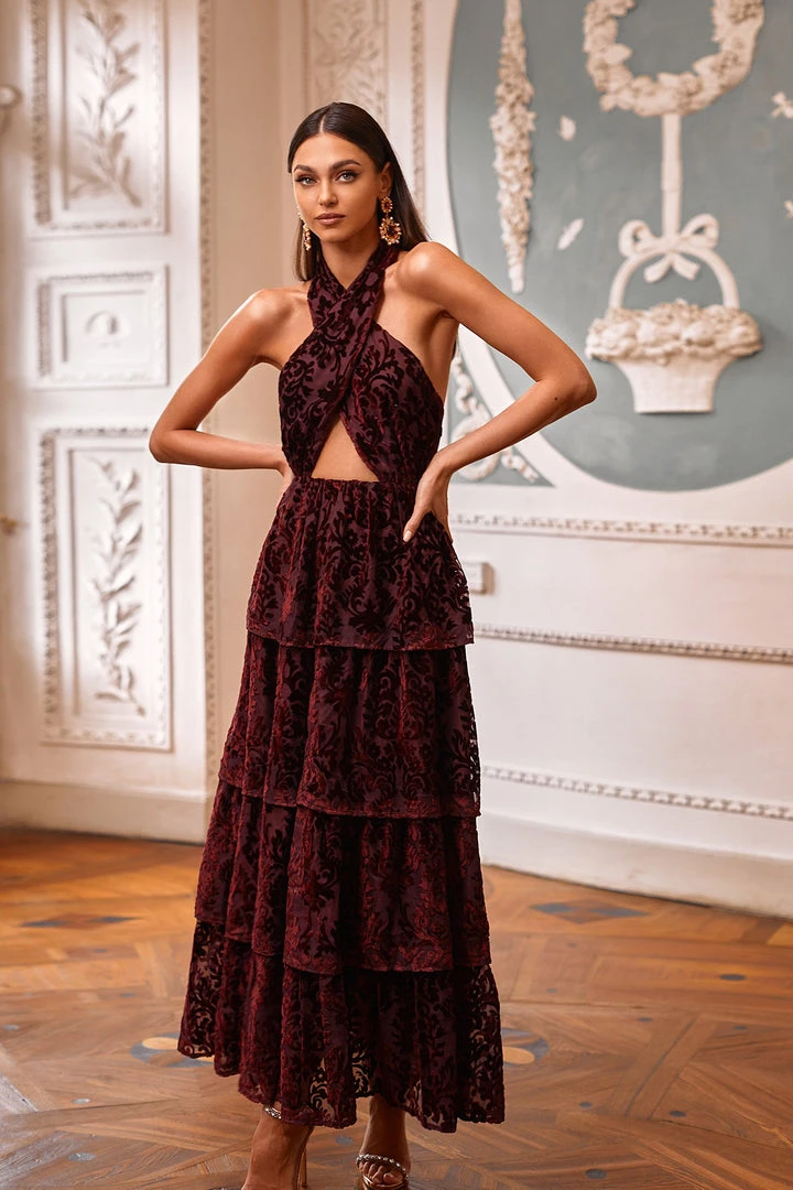 Alamour The Label Camilla - Burgundy NEW ARRIVALS Alamour The Label Camilla - Burgundy NEW ARRIVALS