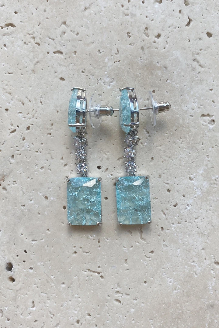 Alamour The Label Sadie Baby Blue Drop Earrings Alamour The Label Sadie Baby Blue Drop Earrings