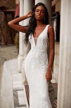 Alamour Made-To-Order PROM & FORMAL Meghan - White