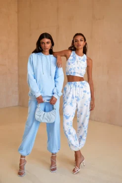 Alamour The Label SETS Kylie Oversized Joggers - Blue