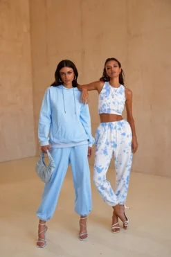 Alamour The Label Cara Joggers - Sky Blue