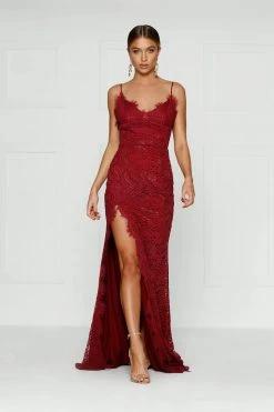 Alamour The Label PROM & FORMAL Layali - Burgundy