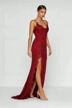 Alamour The Label PROM & FORMAL Layali - Burgundy