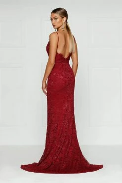 Alamour The Label PROM & FORMAL Layali - Burgundy