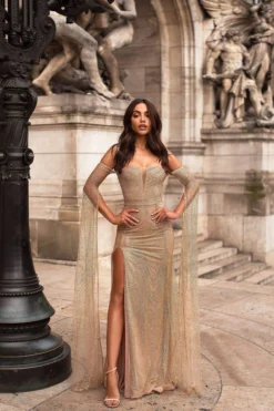 Alamour The Label Jocelina - Gold PROM & FORMAL