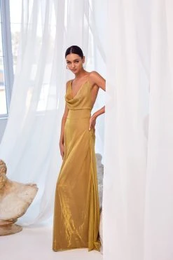 Alamour The Label A-Line Gowns Luna - Gold