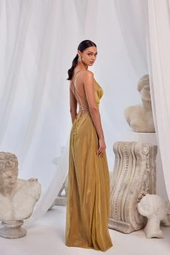 Alamour The Label A-Line Gowns Luna - Gold