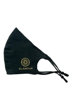 Alamour The Label Silk Face Mask - Black